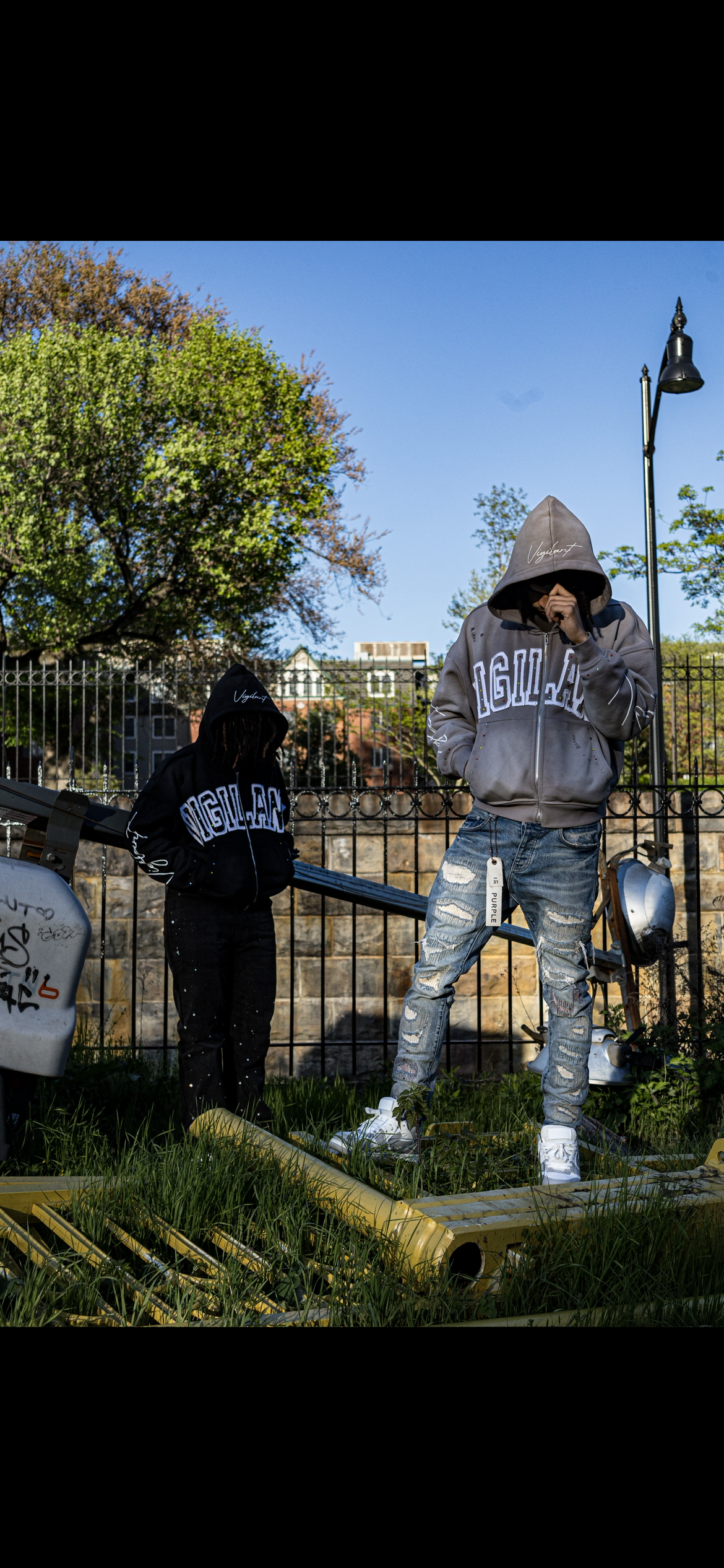 “Vigilant” Zip-ups