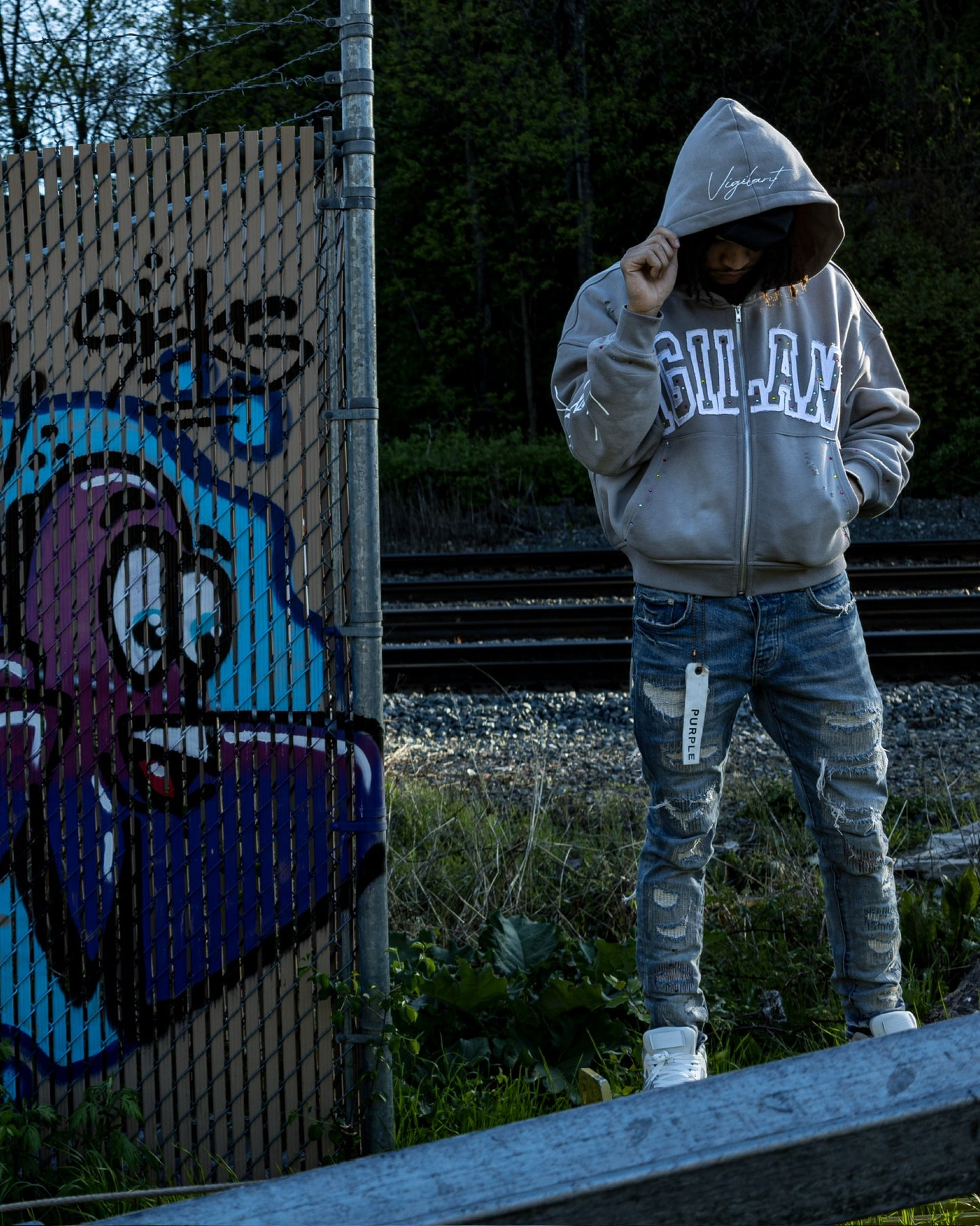 “Vigilant” Zip-ups